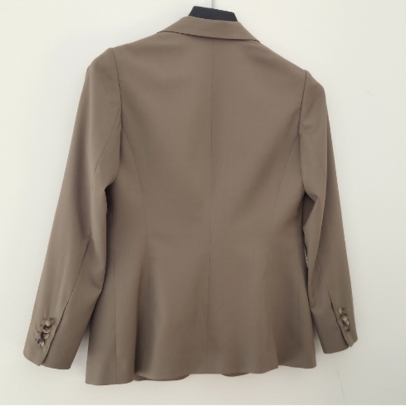 KITON NWOT, VINTAGE KAHKI, WOOL BLAZER, SIZE 45, - Picture 5 of 16